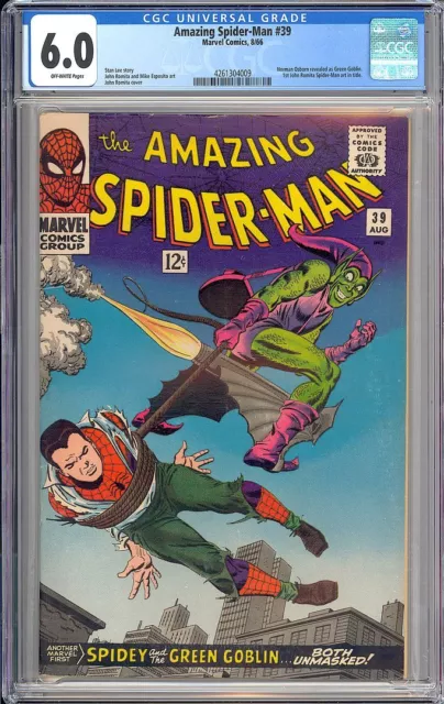 Amazing Spider-Man #39 Mandish Spider-Man 2 Tactical Suit Variant CGC 9.8