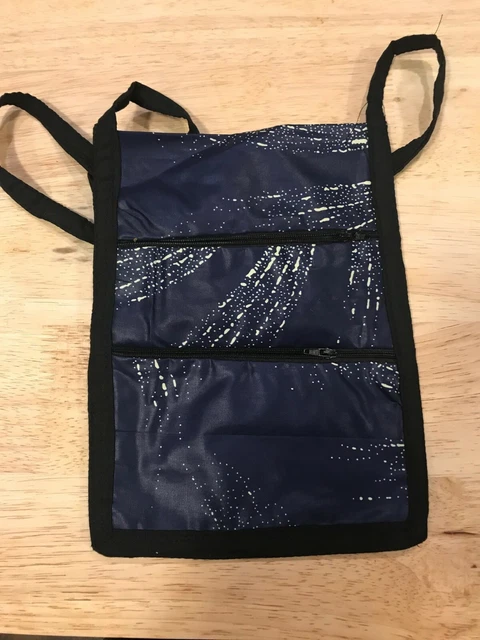 Sling purse hand bag two pouch with strap X 1 hand made from Africa