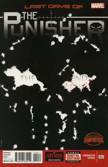 Punisher (10th Series) #20 VF; Marvel | Nathan Edmondson Last Days - we combine