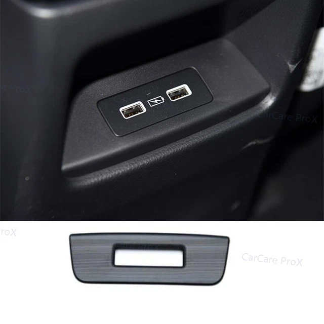 BLACK WOOD GRAIN Rear USB Socket Control 20232024 Frame Trim For Honda