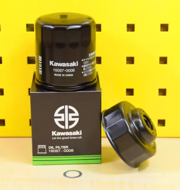 Originale Kawasaki Filtro Olio ZX10R ZX6R Con Chiave E Guarnizione