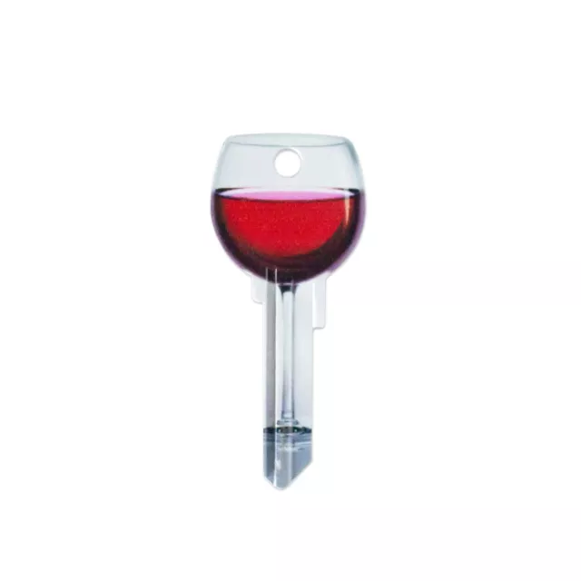 Lucky Line Key Shapes Red Wine Key Choose: KW1 or SC1 Keyways