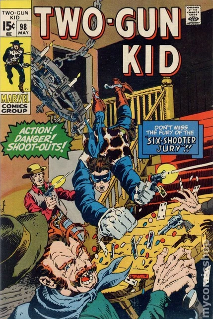 Two-Gun Kid #98 FN- 5.5 1971 Stock Image Low Grade