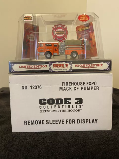 Code 3 Firehouse Expo 2003 Mack CF Pumper E6