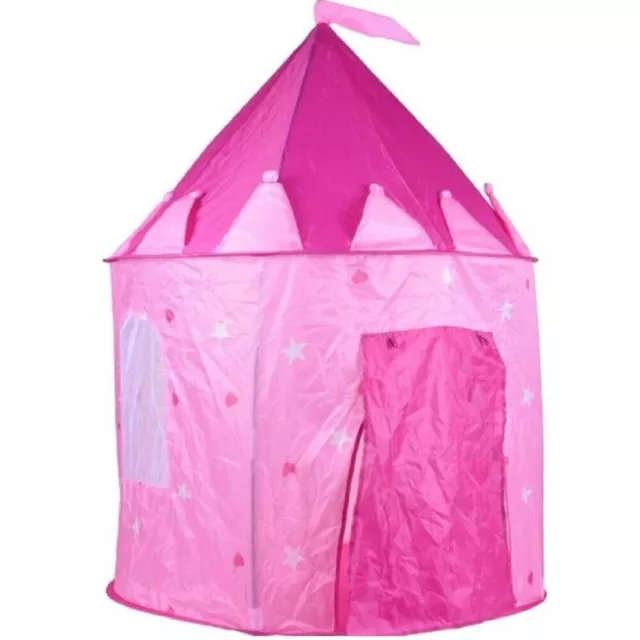 Pink Princess Childrens Indoor Play House Tent Castle 41.3 x 49.2 Inch