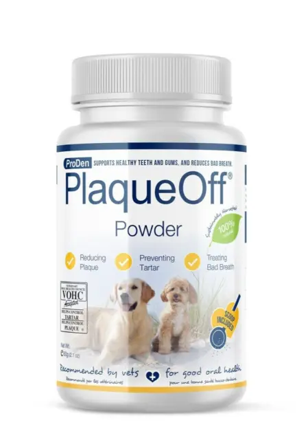 ProDen PlaqueOff Powder Dog & Cat Supplement, 2.1 Oz/60 Gms