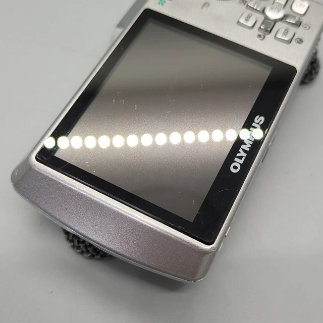 Olympus Mju 740 7,1 megapixel fotocamera digitale compatta argento testato 14
