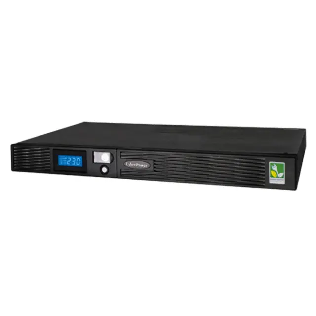 CyberPower PRO Rack Series LCD 750VA / 500W 1U Line Interactive UPS-(PR750ELCDRT
