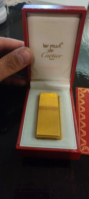 Accendino Cartier Placcato Oro