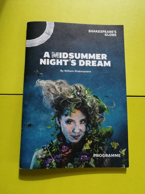A MIDSUMMER NIGHTS Dream By William Shakespeare Programme £2.49 ...