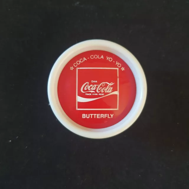 2005 Authentic Coca Cola Butterfly Classic Logo Japanese Release yoyo Coke