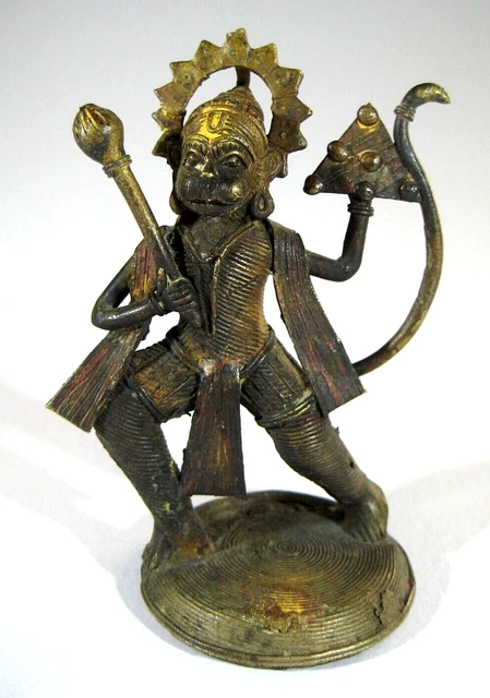 Dhokra Lost Wax Casting of Hanuman.