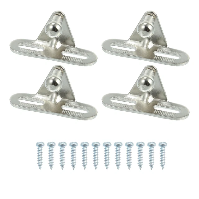 Pernos De Bola M10 Para Soporte De Resorte Gas - Pack De 2 - Acero Galvanizado Para Caravanas Y Autos