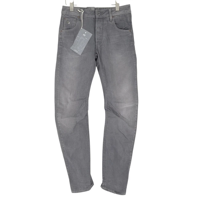 Jeans G-STAR Scutar 3D Slim Tapered - Taille W32/L34, Gris, Stretch, Occasion Parfait état