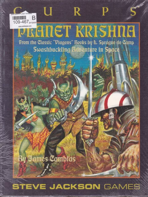 GURPS - Planet Krishna. From the Classic "Viagens" Book.