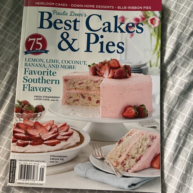 PAULA DEEN'S 2024 Best Cakes & Pies baking recipe magazine cookbook 7.