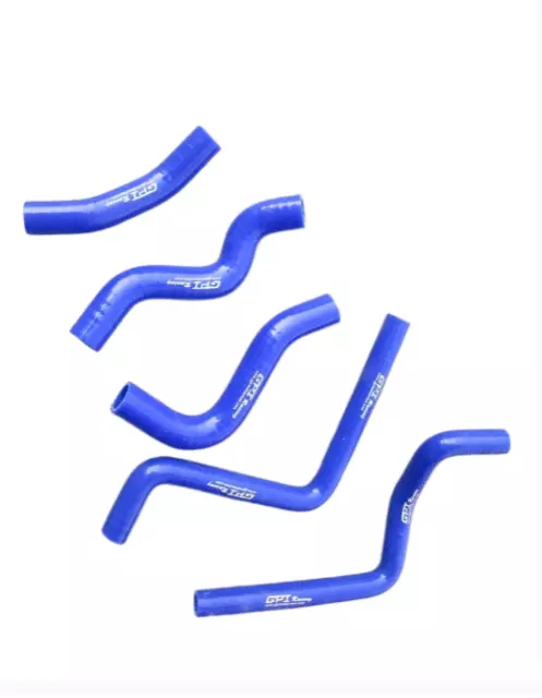 Blue Silicone Radiator Hose For 2000 2001 2002 Honda CR125 CR125R 01 02 CR 125R