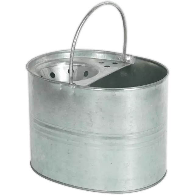 Sealey Galvanised Metal Mop Bucket 13l