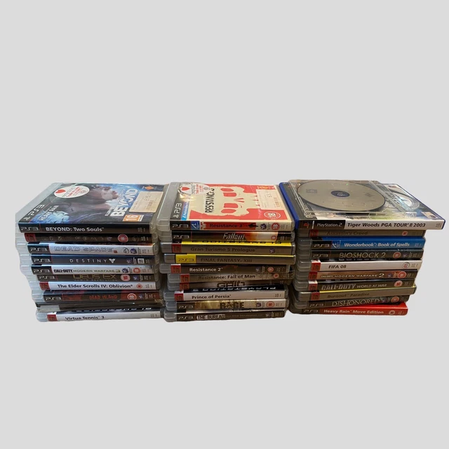 MASSIVE BUNDLE! 1TB SSD BACKWARDS COMPATIBLE PlayStation 3 PS3 PS2 Console Lot e MASSIVE BUNDLE! 1TB SSD BACKWARDS COMPATIBLE PlayStation 3 PS3 PS2 Console Lot e