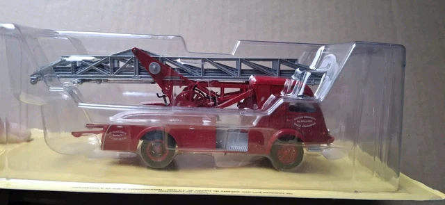Ancien Camion De Pompiers GAMA Grande échelle – Tôle Et Plastique, 30 Cm, état Nickel !
