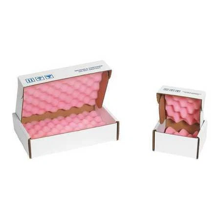 PARTNERS BRAND FSA24242 Anti-Static Foam Shippers, 24" x 24" x 2 3/4",