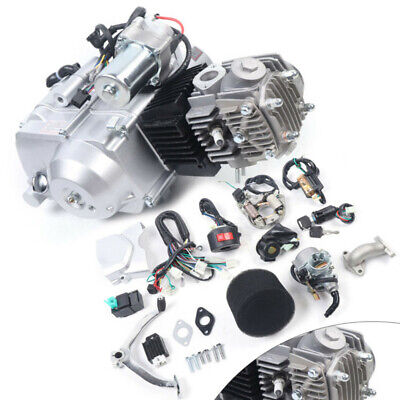 125cc 4-Takt Engine Motor Kit Semi Auto Electric Start für ATV QUAD GO KART DHL 2