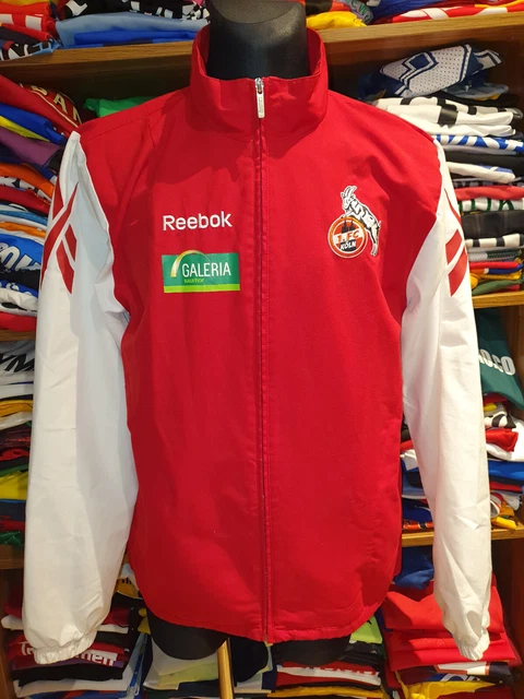 1 FC Köln Trainings Jacke Gr. D6 M/L Trikot Shirt Jersey (t830w)