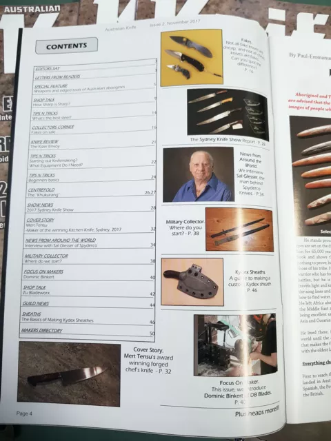 Australian Knife Magazine Edition 2 November 2017 2