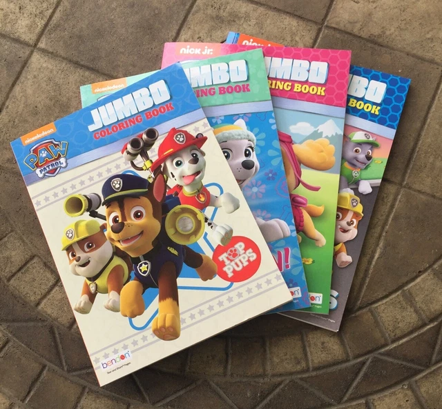 Nickelodeon Paw Patrol Jumbo Coloring Book Bendon New Picclick | Hot