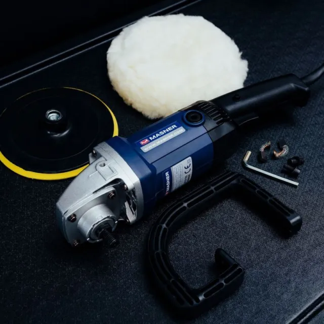 K2 Electric Rotary Machine Polisher Car Detailing Buffer Variable Speed 1200W 2