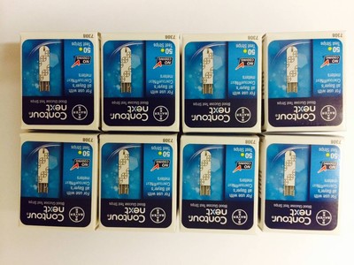 CONTOUR NEXT Blood Glucose 400 Test Strips Expiration 04