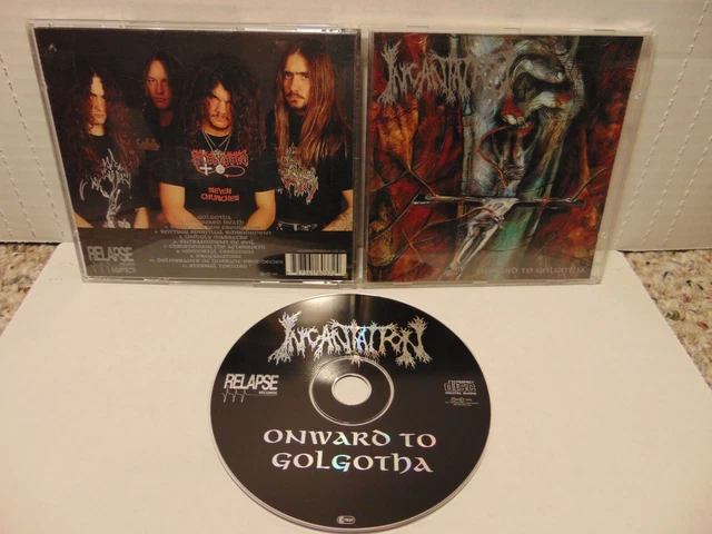 独CD Incantation Onward To Golgotha RR60372 Relapse Records /00110 Incantation - Onward To Golgotha (CD, 1992) Relapse Records