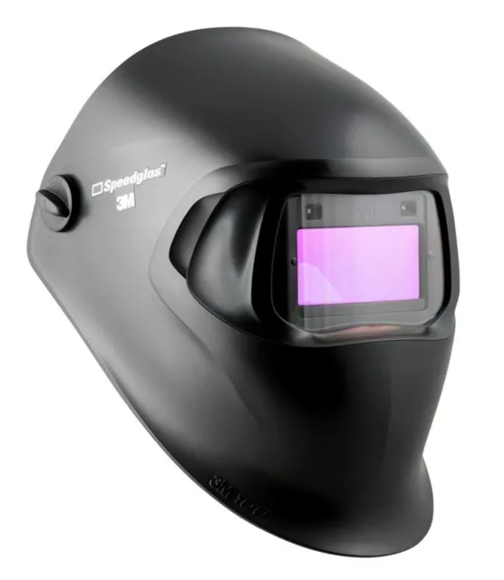 3M Speedglas 100B Black Schweißhelm Automatik Schweißer Helm DIN 10-12  751114