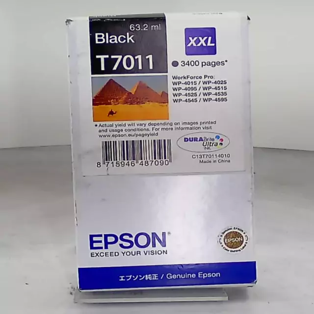 EPSON Tinte T7011 XXL (Schwarz), C13T70114010 [#9934]