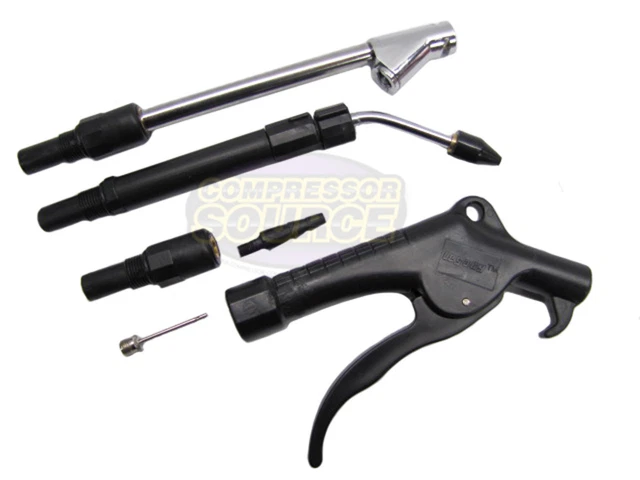 AGKit 6 Piece Air Compressor Blow Gun Kit Set All In One Trigger Type Legacy