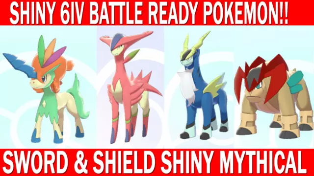 Shiny Mimikyu / Pokemon Sword and Shield / 6IV Pokemon / Shiny Pokemon