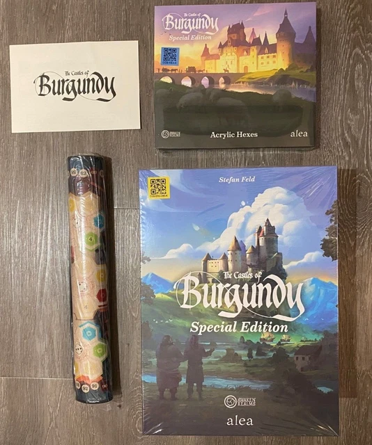 CASTLES OF BURGUNDY Special Edition Royal Pledge Sundrop Alea