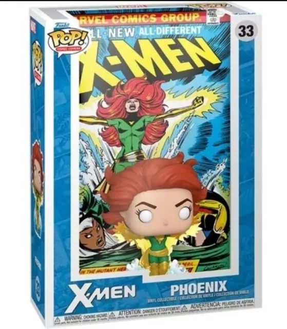 Funko POP! Phoenix # 33 Marvel Comic Covers X-Men # 101 - Cracked Case