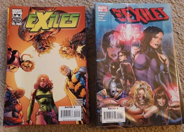 Exiles #90-100 & New Exiles #1-18 & Annual: Chris Claremon t: VF/NM - 30 Comics
