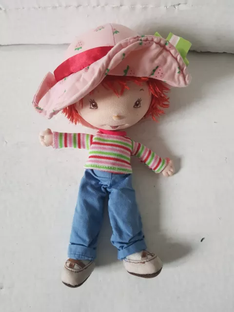 Vintage Strawberry Shortcake Doll Soft toy Summer Clothes 11" 2003
