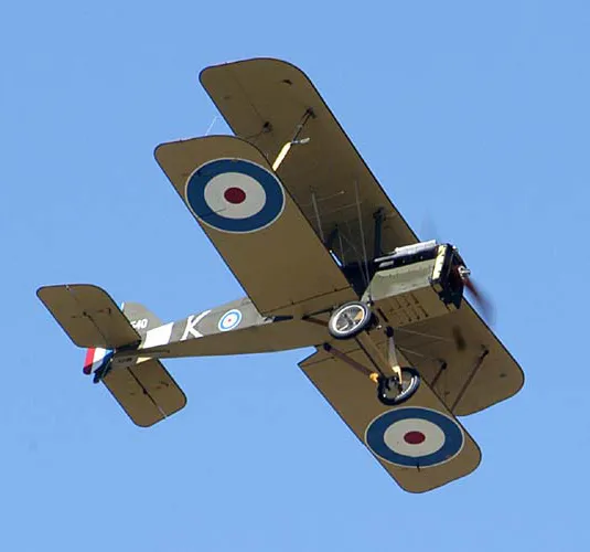 Giant 1/3 Scale British WW-I RAF SE-5A Biplane Plans,Templates,Instruction 106ws