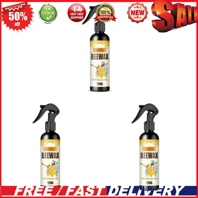 120ml Protezione Mobili Lucidatura Usura Spray Cera d'Api Resistente per Pavimento (A)