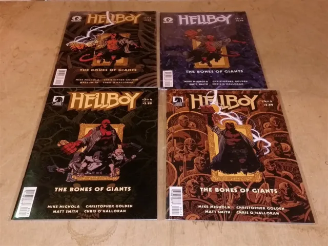 Hellboy Bones Of Giants #1-4 Dark Horse Comics 2021 Set (4)