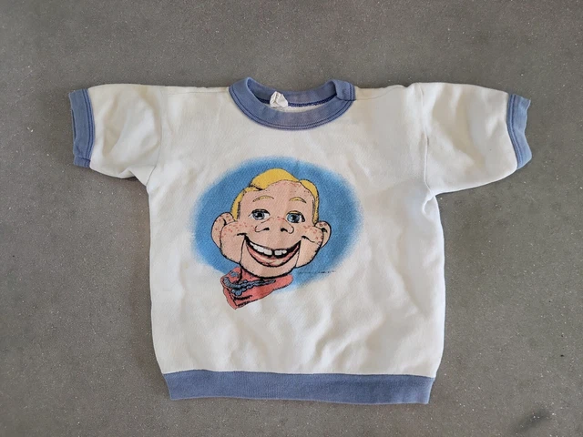 Vtg 50s 60s Howdy Doody Sweatshirt TV Show Kids/Boys/Girls M