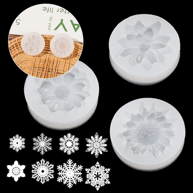Résine Outil de bijouterie Silicone Lotus Colle de cristal Mycobacterium