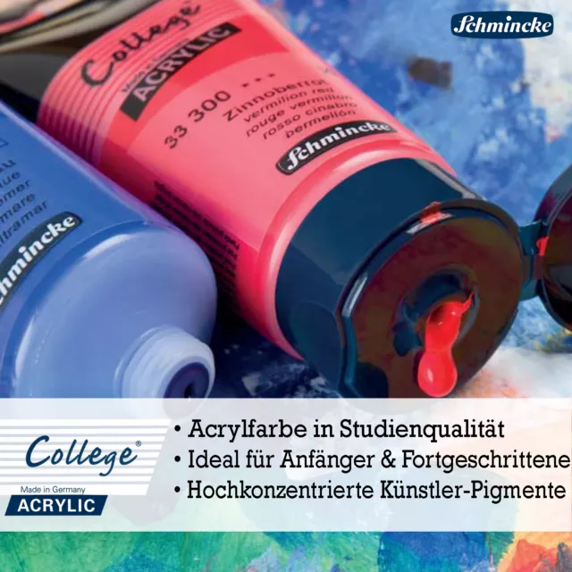 (1L = 63,87 EUR) Schmincke College Acrylic, 75 ml, Acrylfarbe Studienqualität