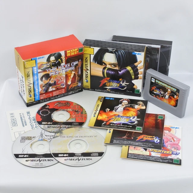 SEGA SATURN - King of Fighters 95 (BOXED) + CARTOUCHE RAM