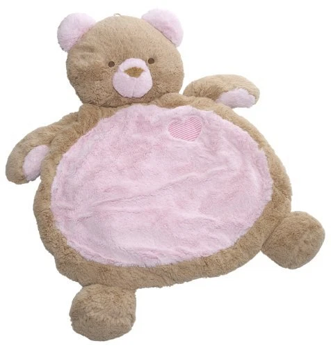 Mary Meyer Bestever Baby Mat Pink Bear