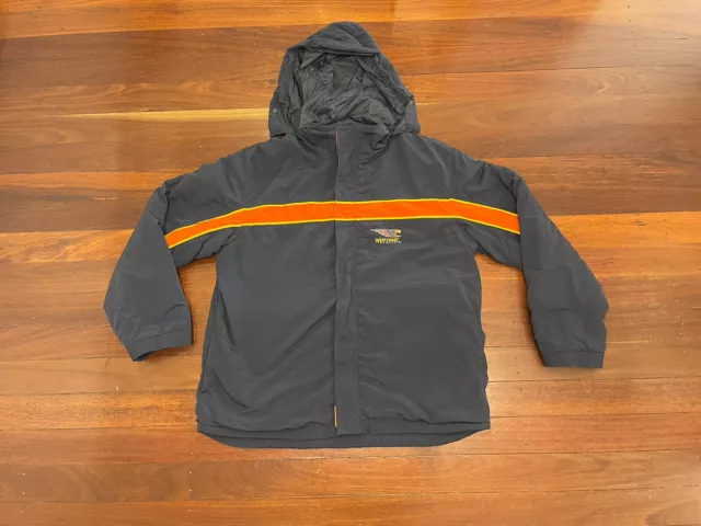 west coast eagles wet weather jacket