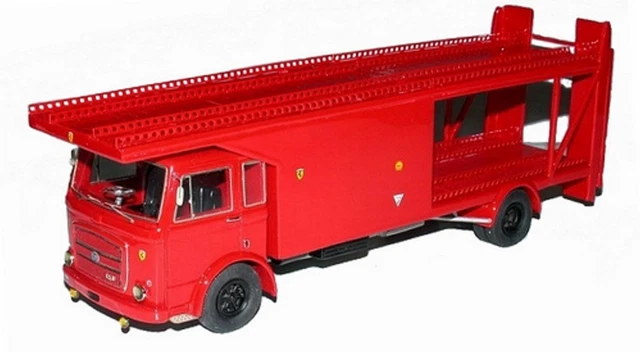 Kit Modèle Réduit OM 150 Avec Remorque Ferrari 1968 - Échelle 1/43 - Tron Models - Neuf